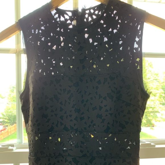 🖤 NEW WITH TAGS! Black Sheath Cocktail Dress - Fits petite frame like a GLOVE! - Picture 3 of 6